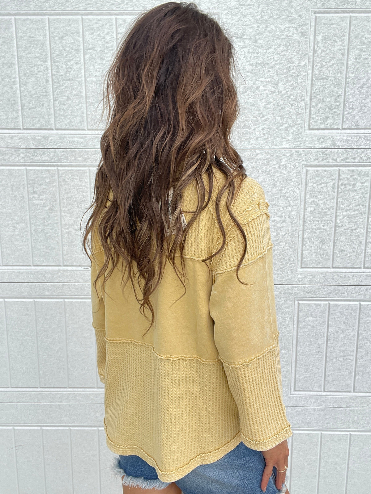 Something To Say Cotton Thermal Knit Top In 5 Colors *Final Sale*