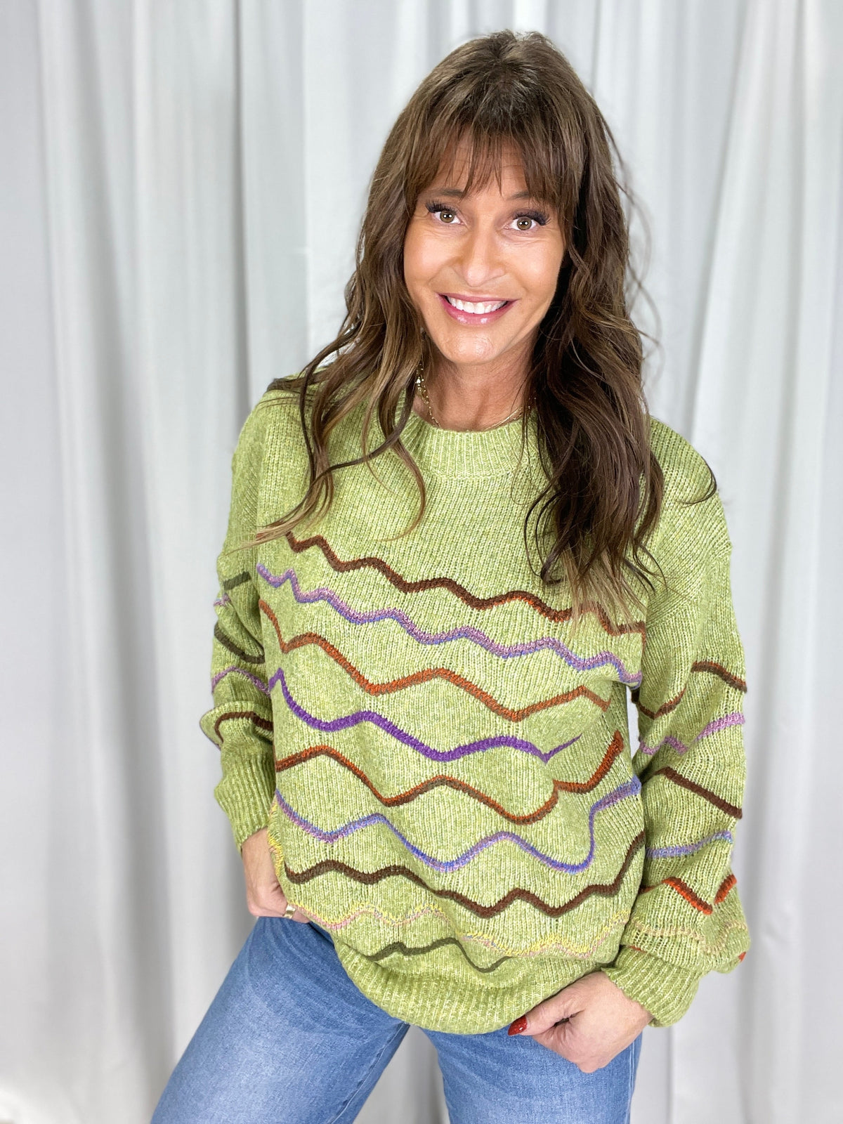 For The First Time Knitted Sweater In 2 Colors *Final Sale*