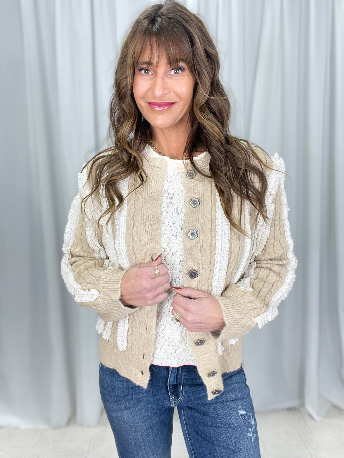 POL Don't Know What To Expect Balloon Sleeve Sweater In 2 Colors *Final Sale*