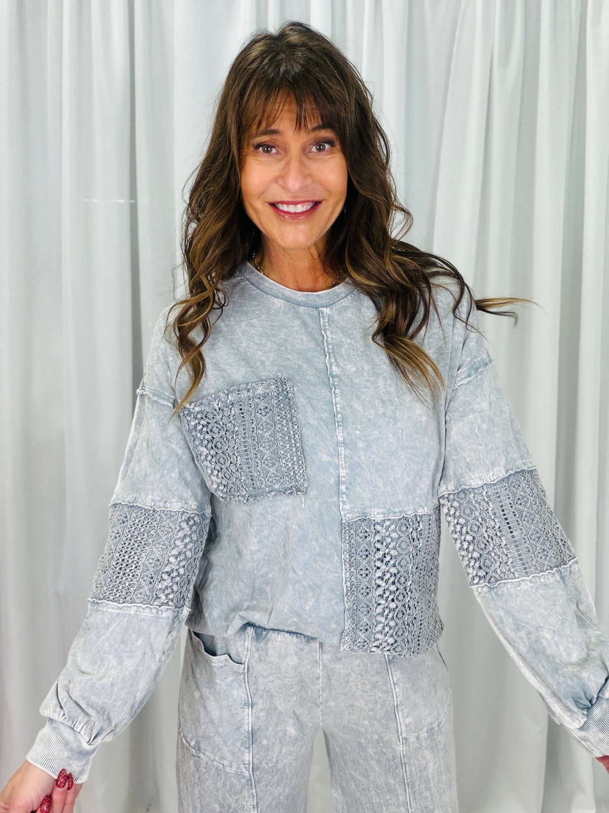 Take Me Away Long Sleeve Top In 2 Colors *Final Sale*