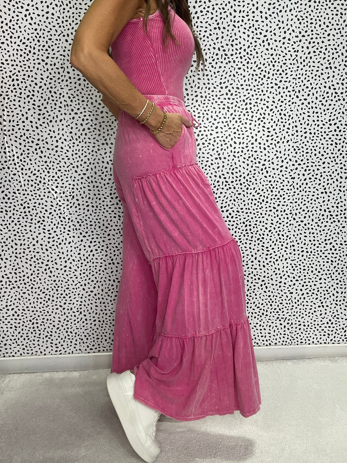 Just Go With It Wide Leg Pants In 2 Colors *Final Sale*