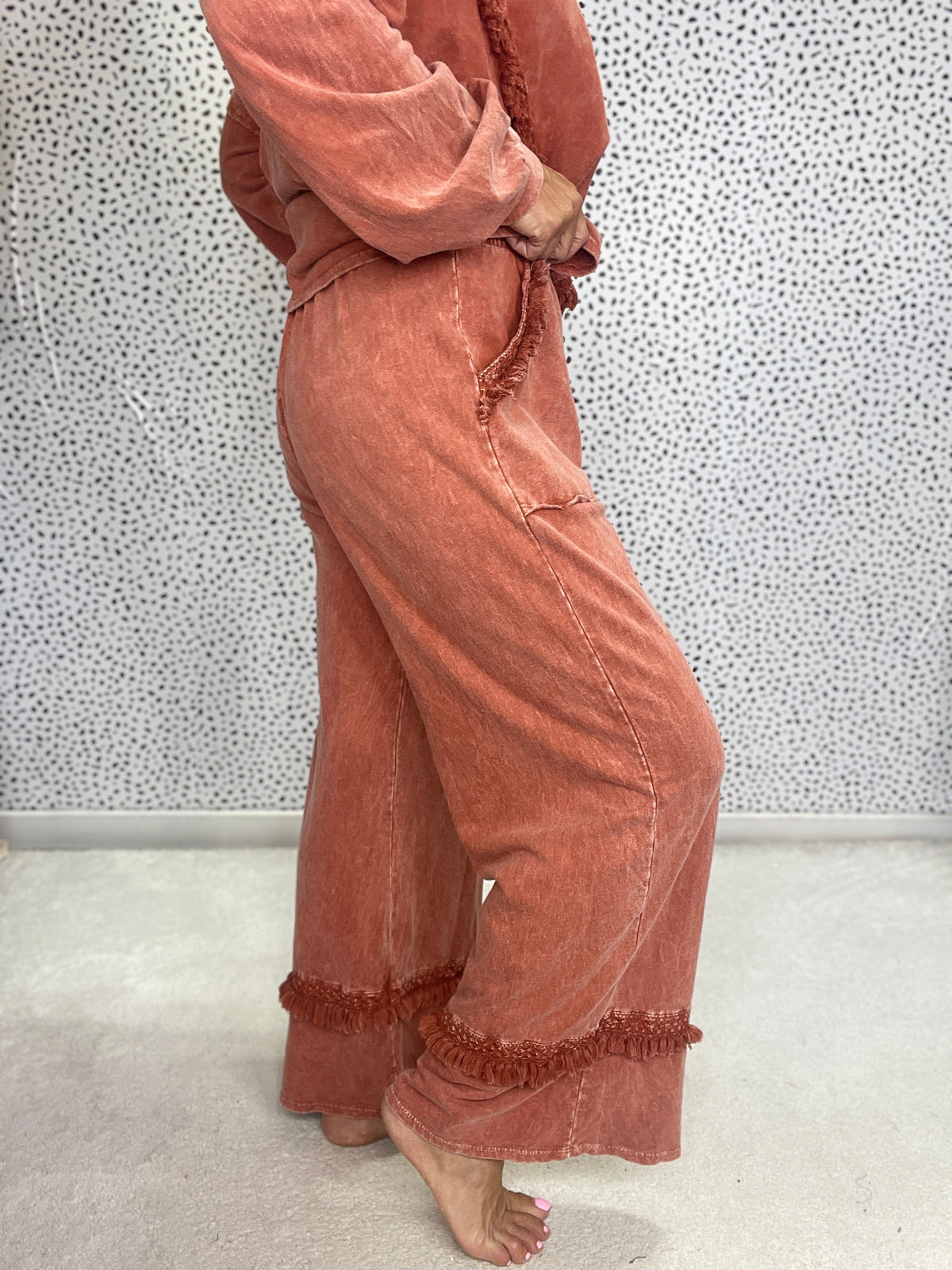 The Boho Bloom Lounge Pants In 4 Colors *Final Sale*