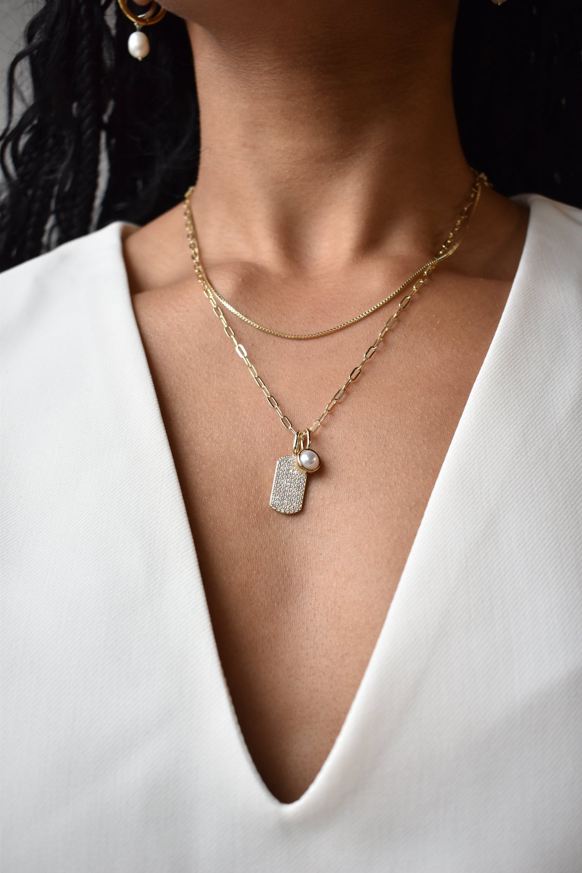 PREORDER Bezel Set Stone Charm *Final Sale*