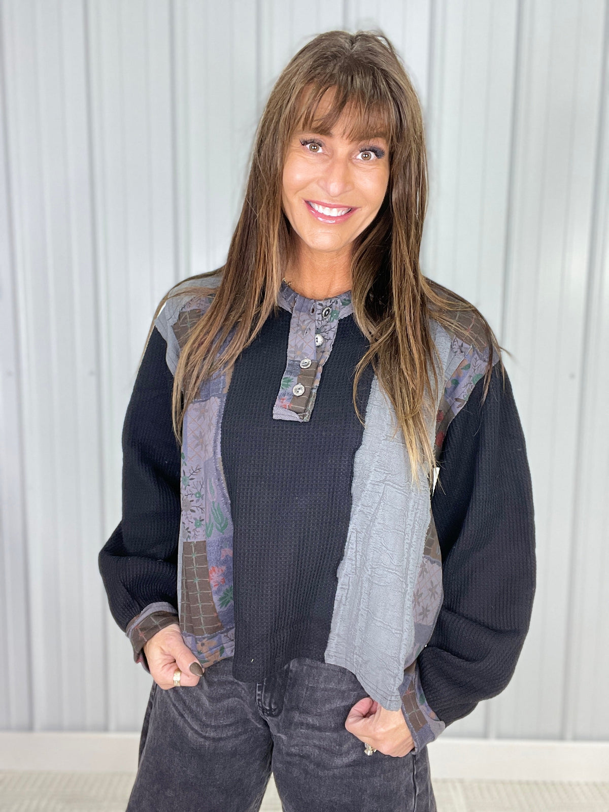 POL Sweet As Ever Balloon Sleeve Top In 2 Colors *Final Sale*