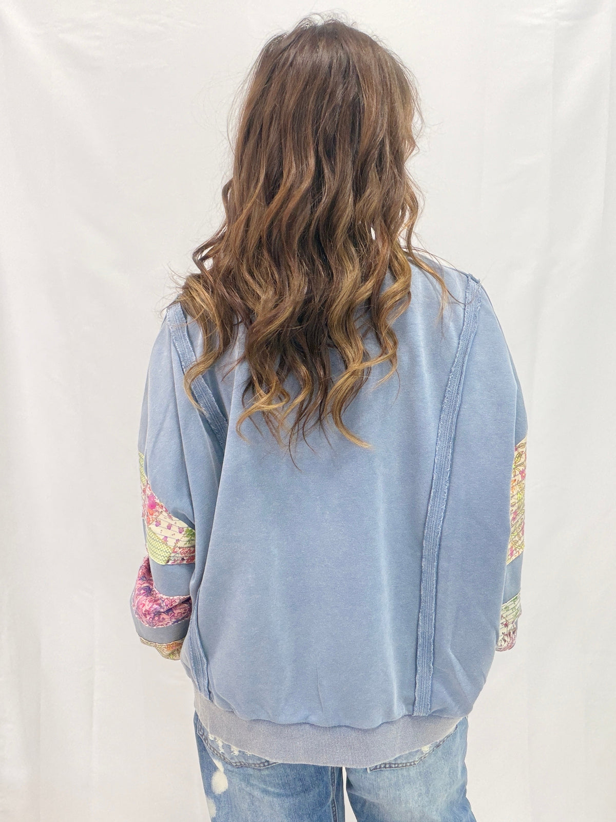 Get Back Up Washed Terry Top In 2 Colors