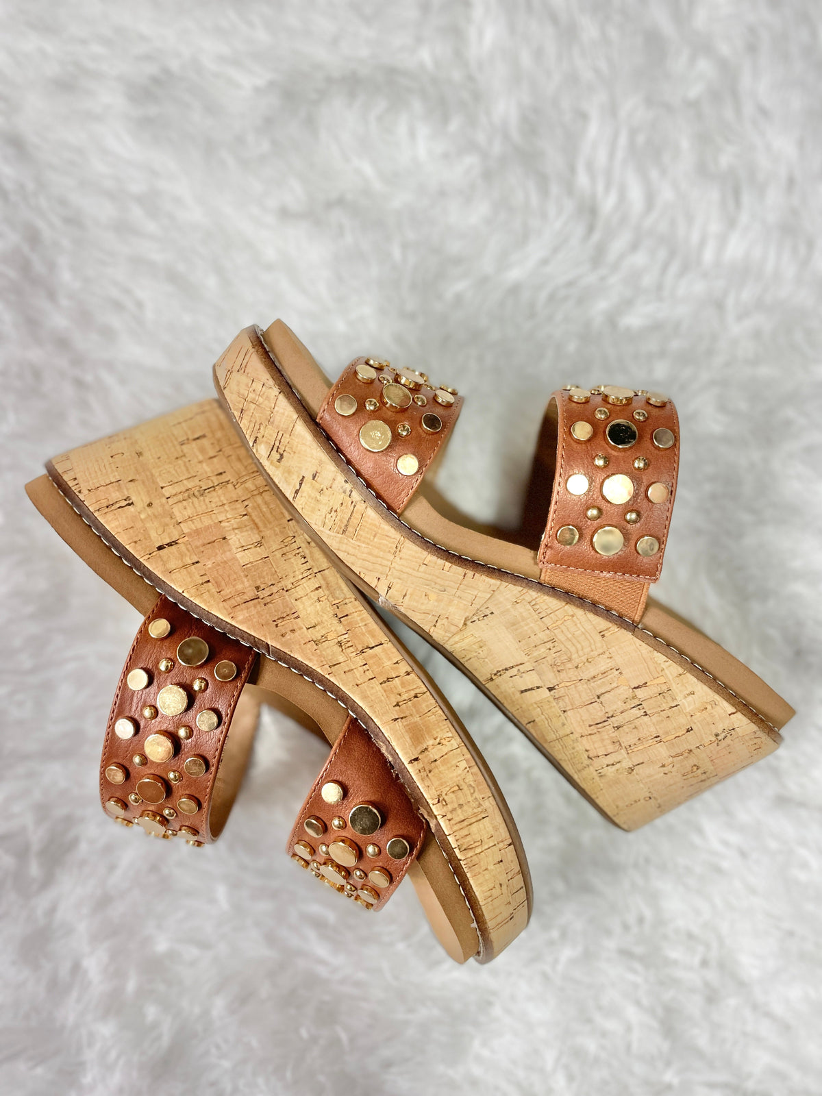 Corky's Bad Habit Bourbon Wedge Sandals *Final Sale*