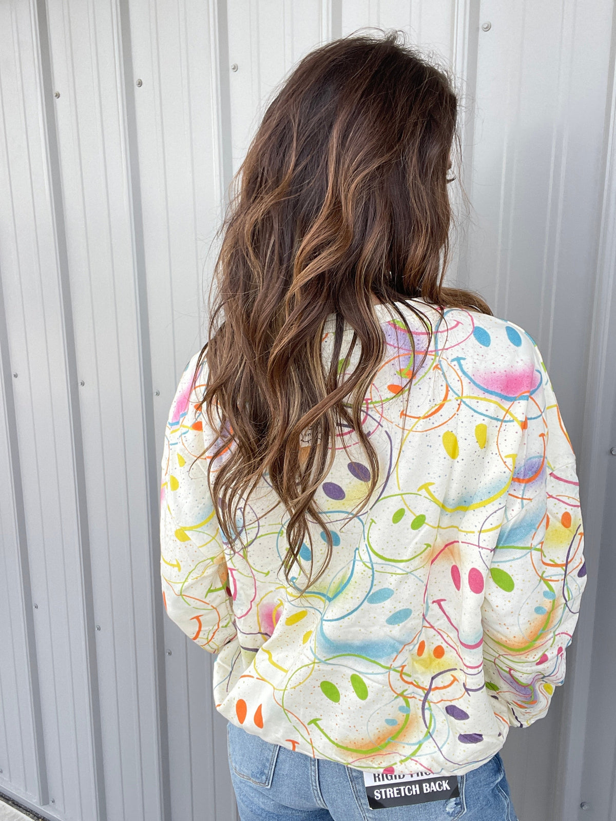 Happy Go Lucky Pullover In 4 Colors: Ivory, Lilac, Black, Pink