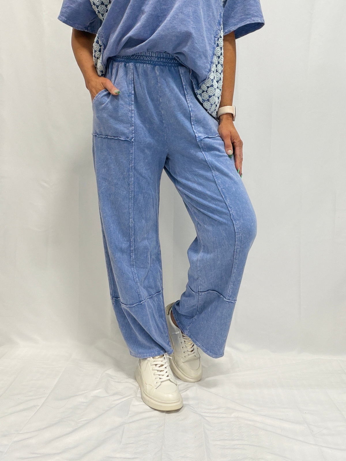 Something Right Mineral Washed Pants In 3 Colors