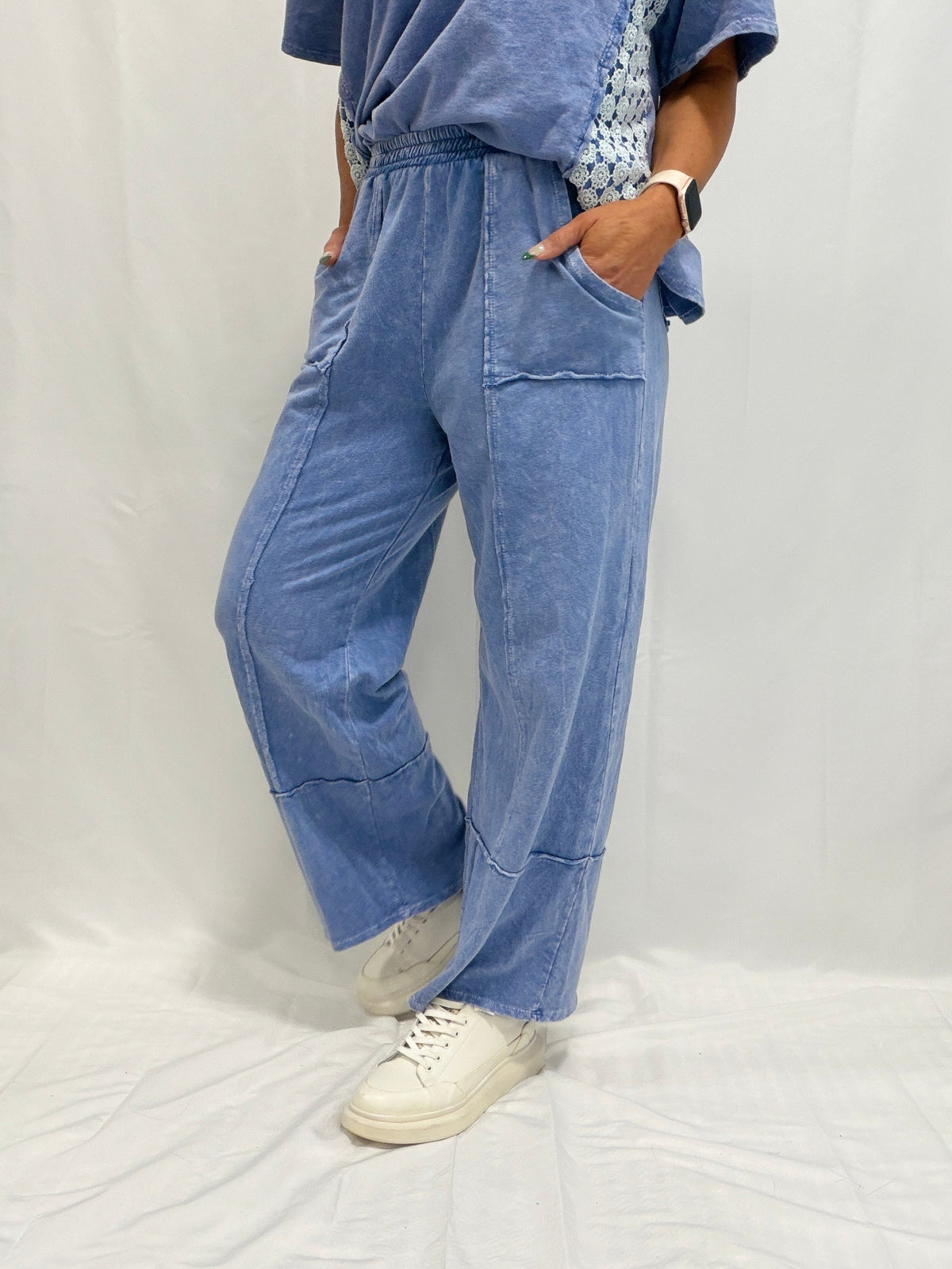 Something Right Mineral Washed Pants In 3 Colors