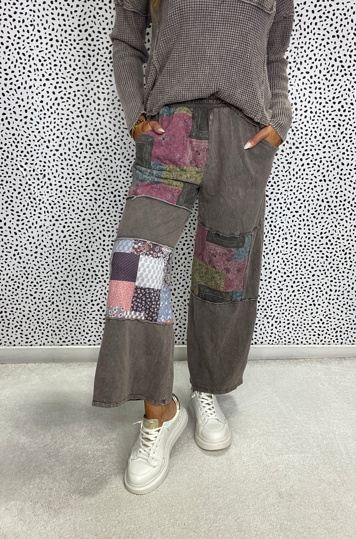 Bandana Dreams Patchwork Pants In 3 Colors