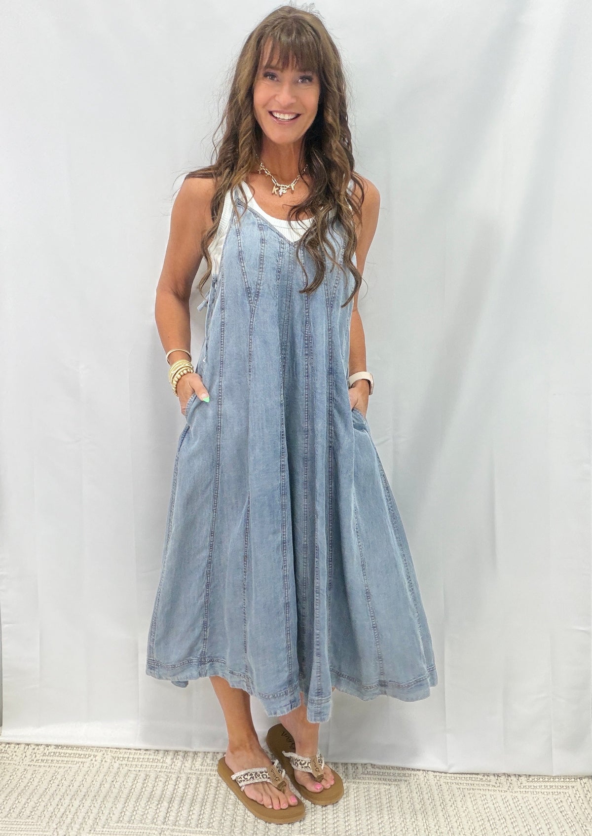 Let It Slide Wide Leg Jumpsuit In 2 Colors