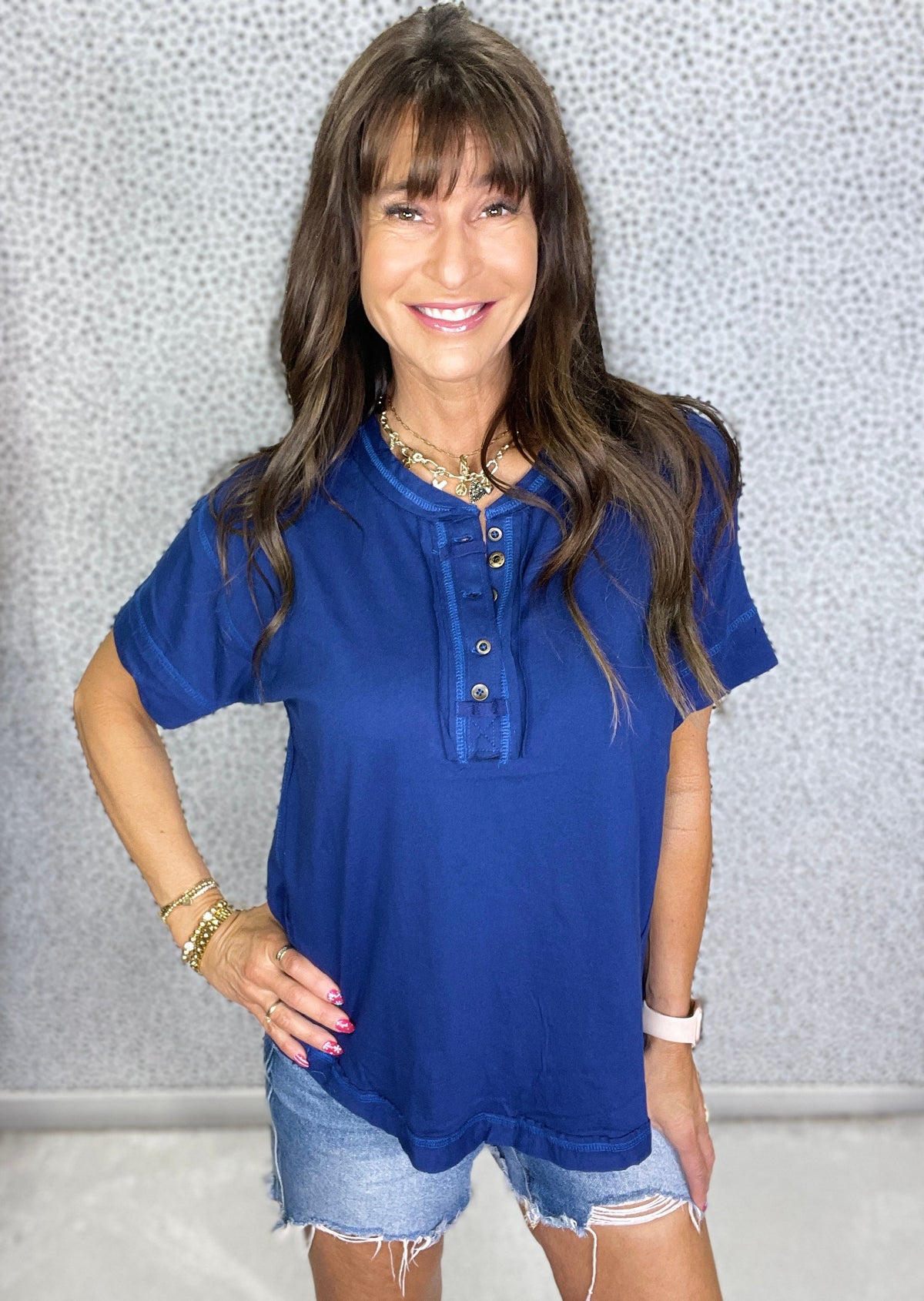 Cool Instincts Short Sleeve Top In 7 Colors *Final Sale*