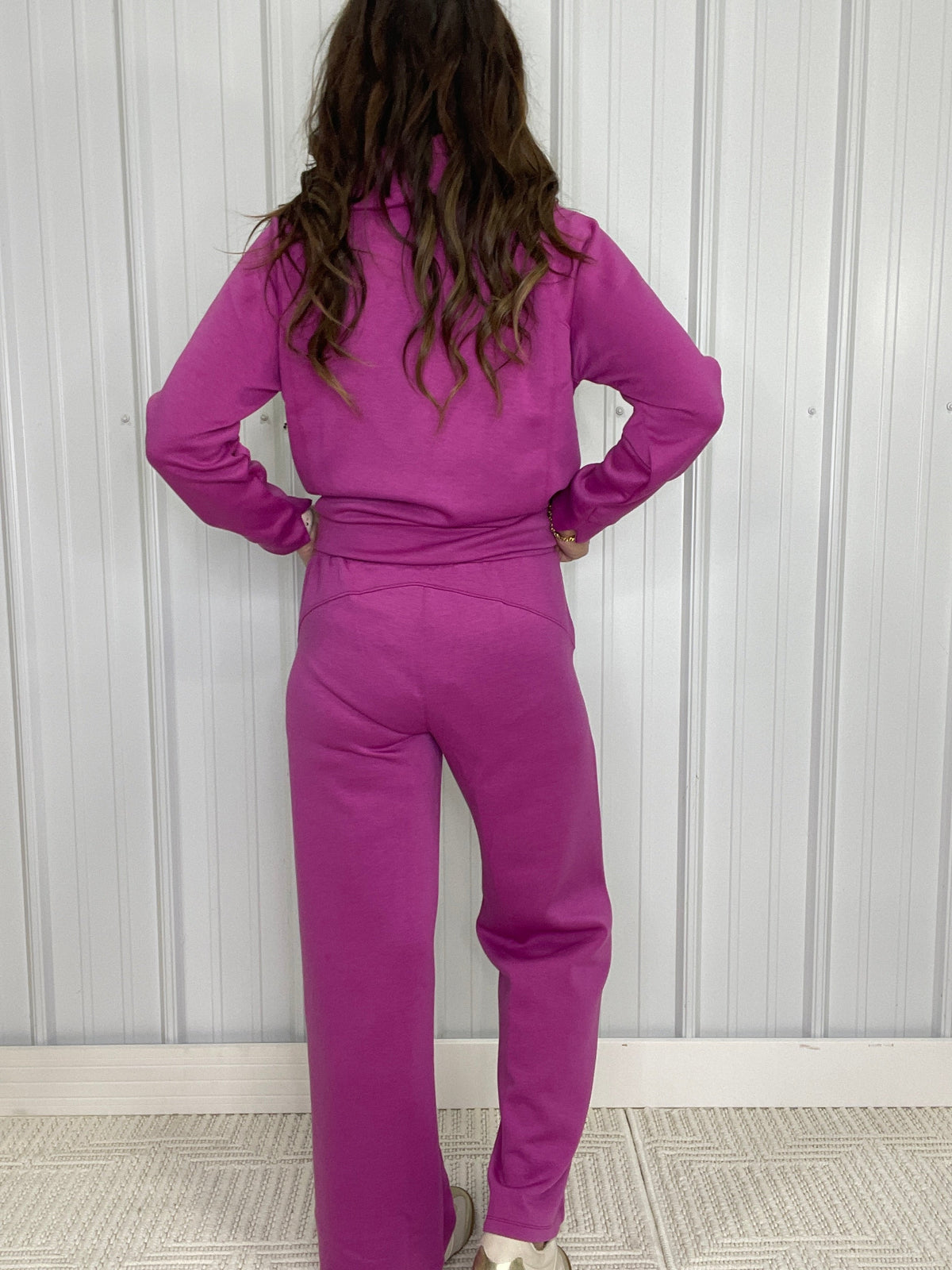 Cloud Burst Quarter Zip 2 Piece Set *Final Sale*