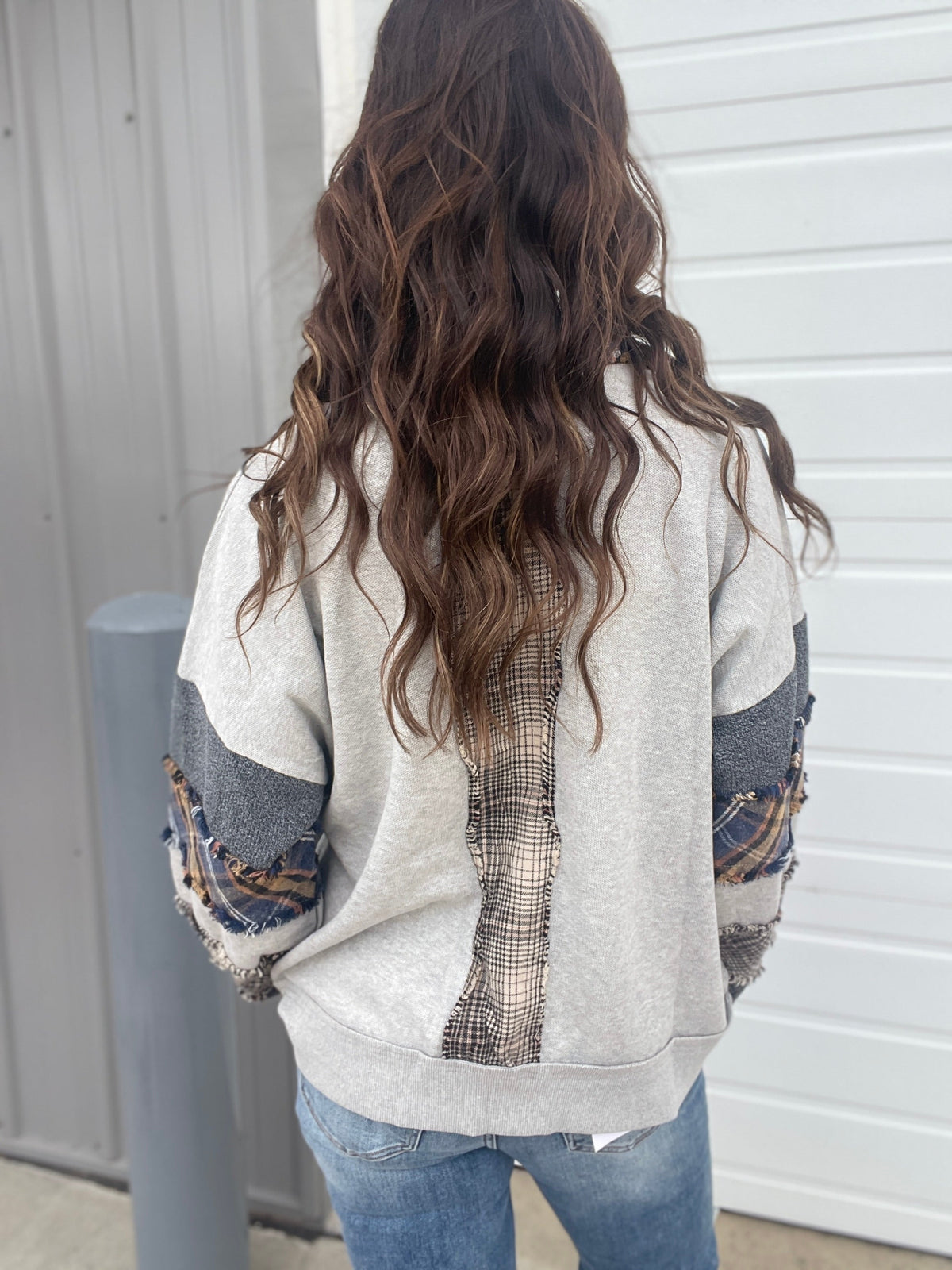 Oli & Hali Excited For You Washed Oversized Pullover In 2 Colors