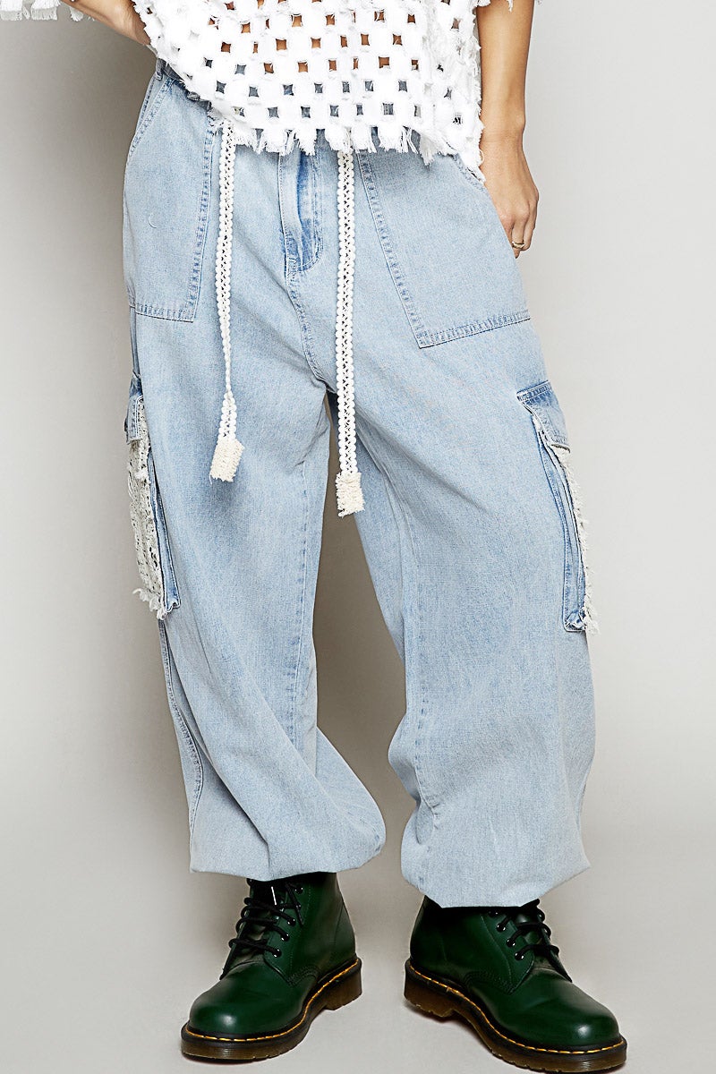 POL Taking Me Back For Fun Cotton Twill Pants In 3 Colors