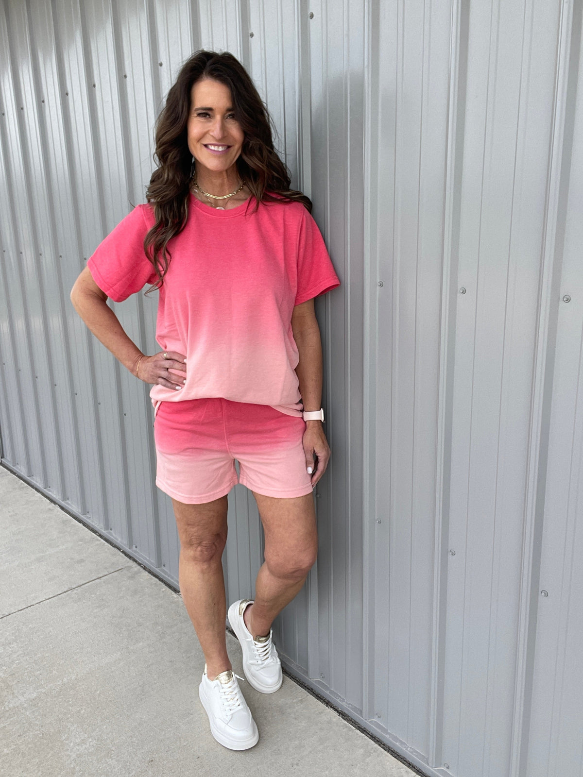 Summer Oasis Ombre Comfort Shorts In 2 Colors *Final Sale*