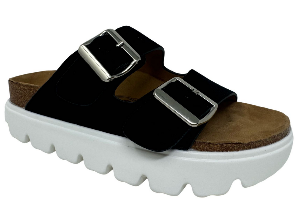 Very G Jazmin Platform Sandal In Black *Final Sale*