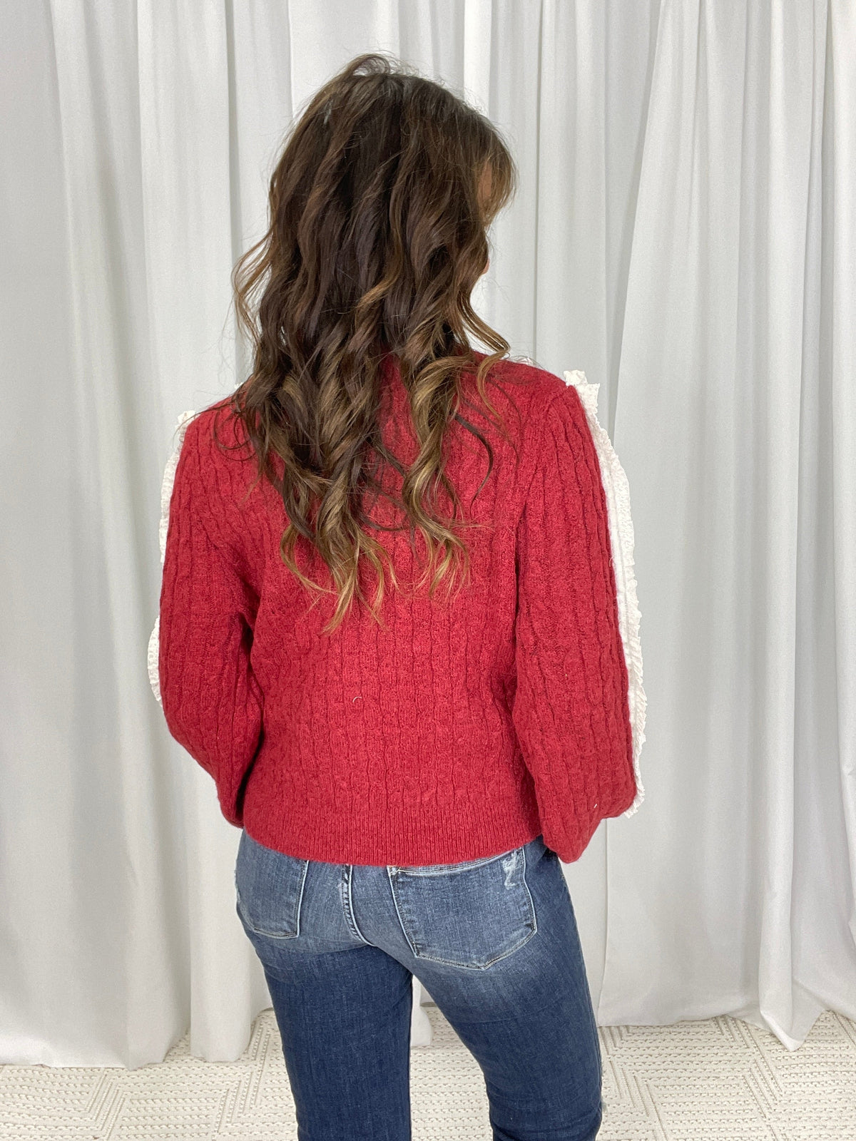POL Don't Know What To Expect Balloon Sleeve Sweater In 2 Colors *Final Sale*
