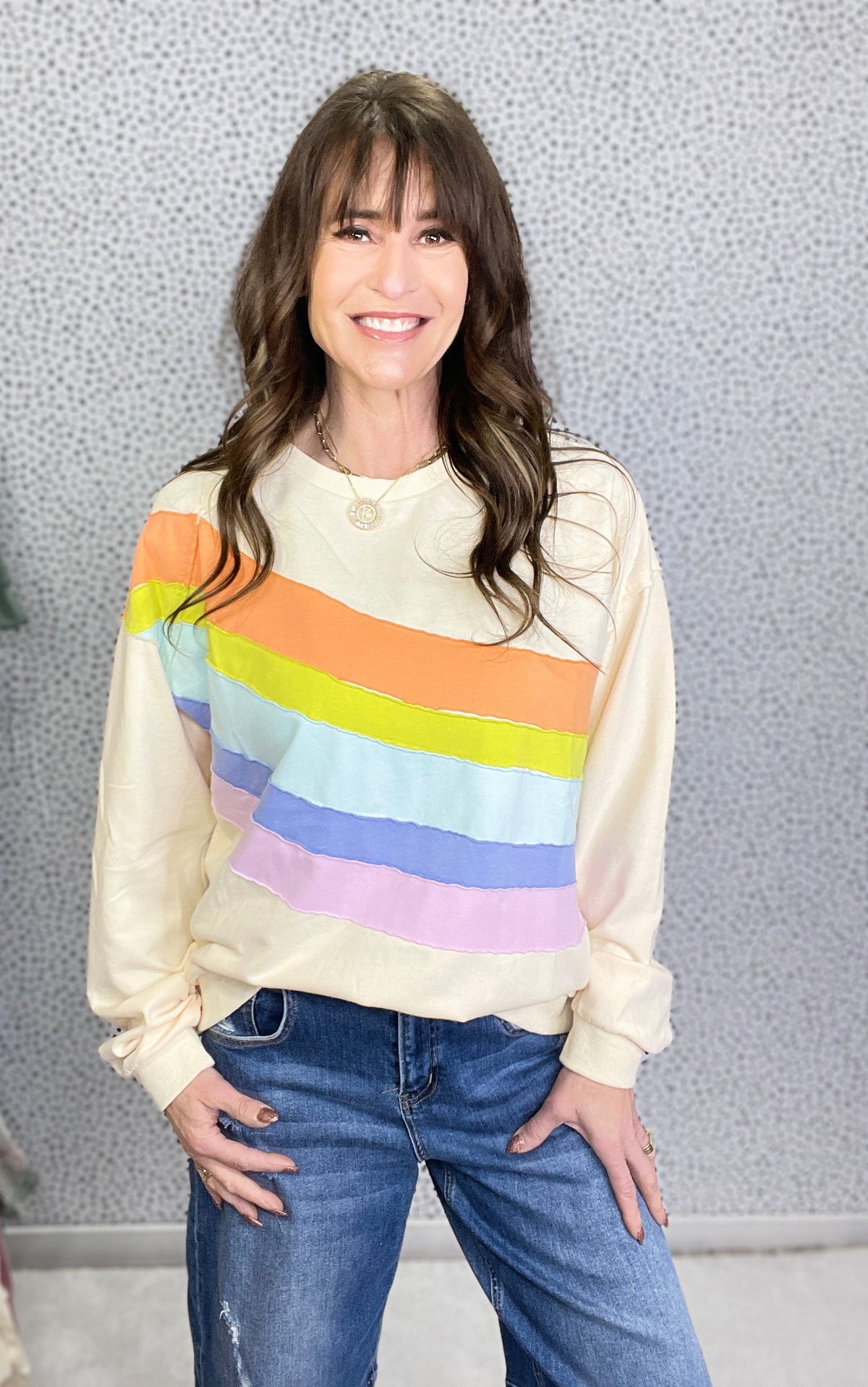Color Me Happy Mineral Washed Pullover In 2 Colors *Final Sale*