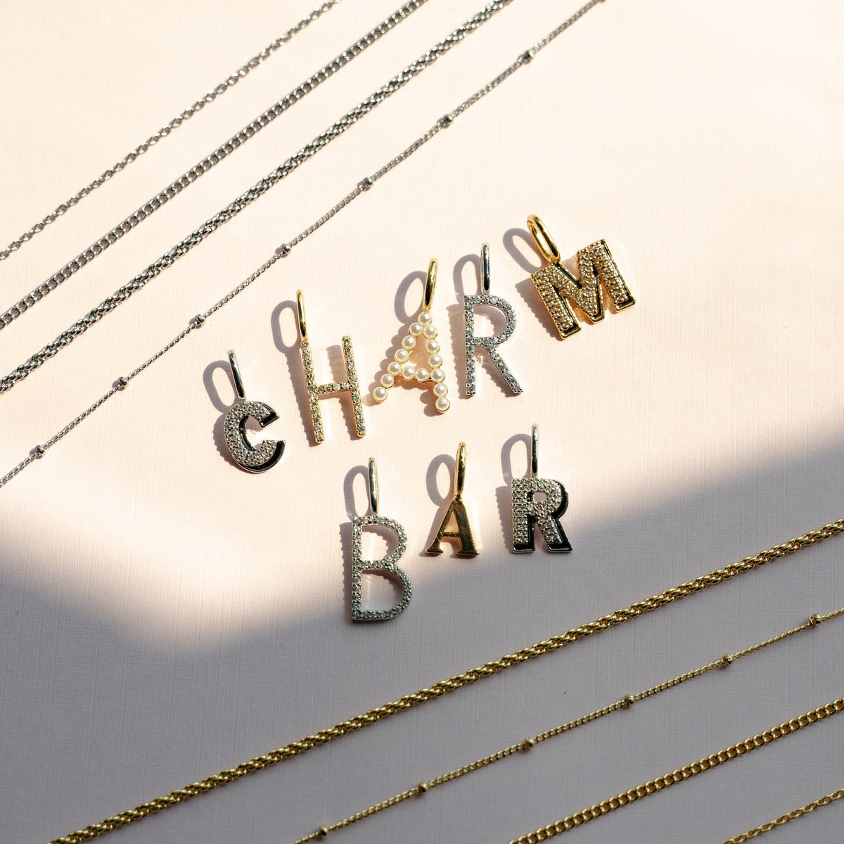 Preorder Bubble Letter Initial Charm *Final Sale*