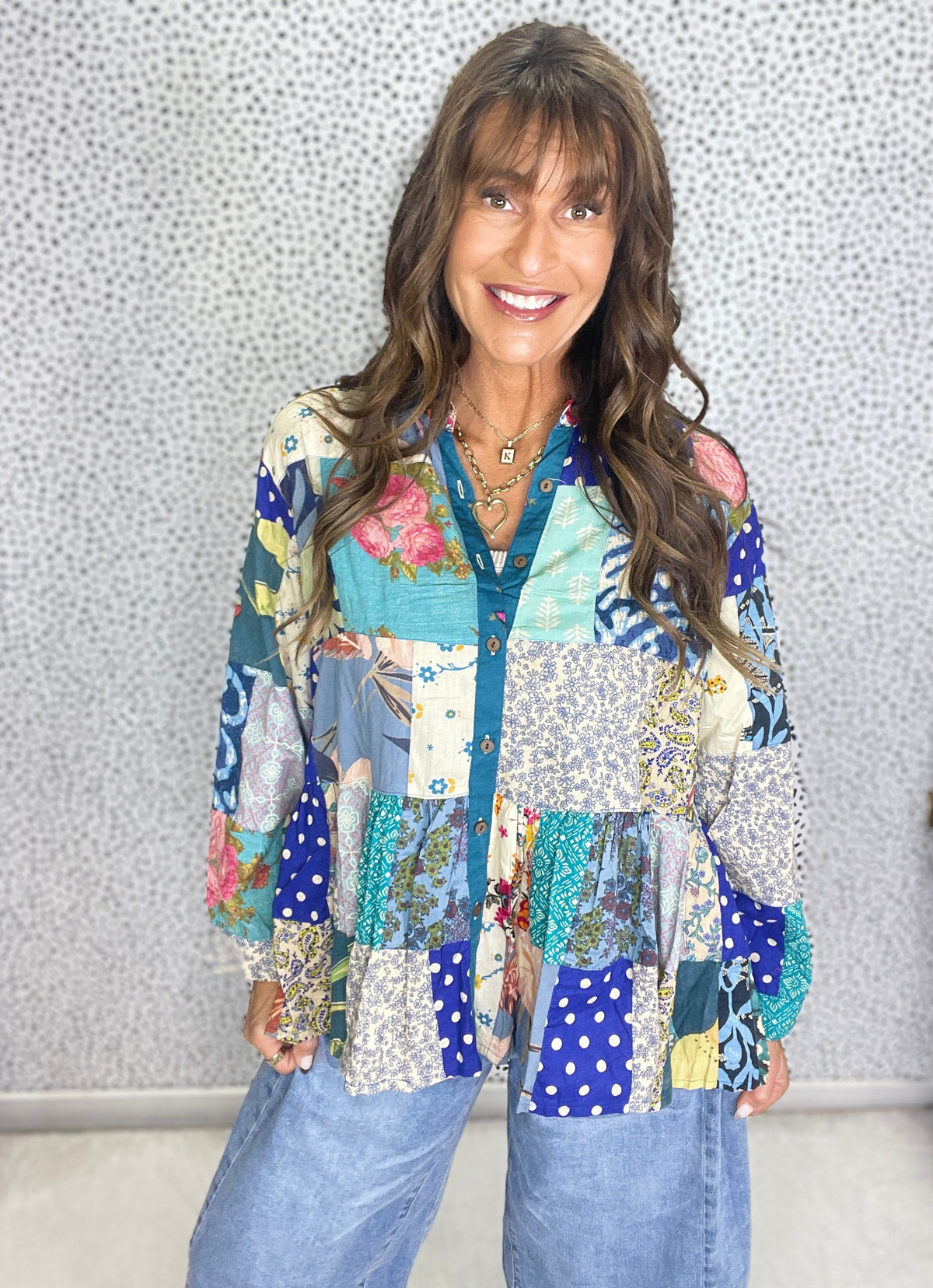 Boho Mosaic Patchwork Jacket