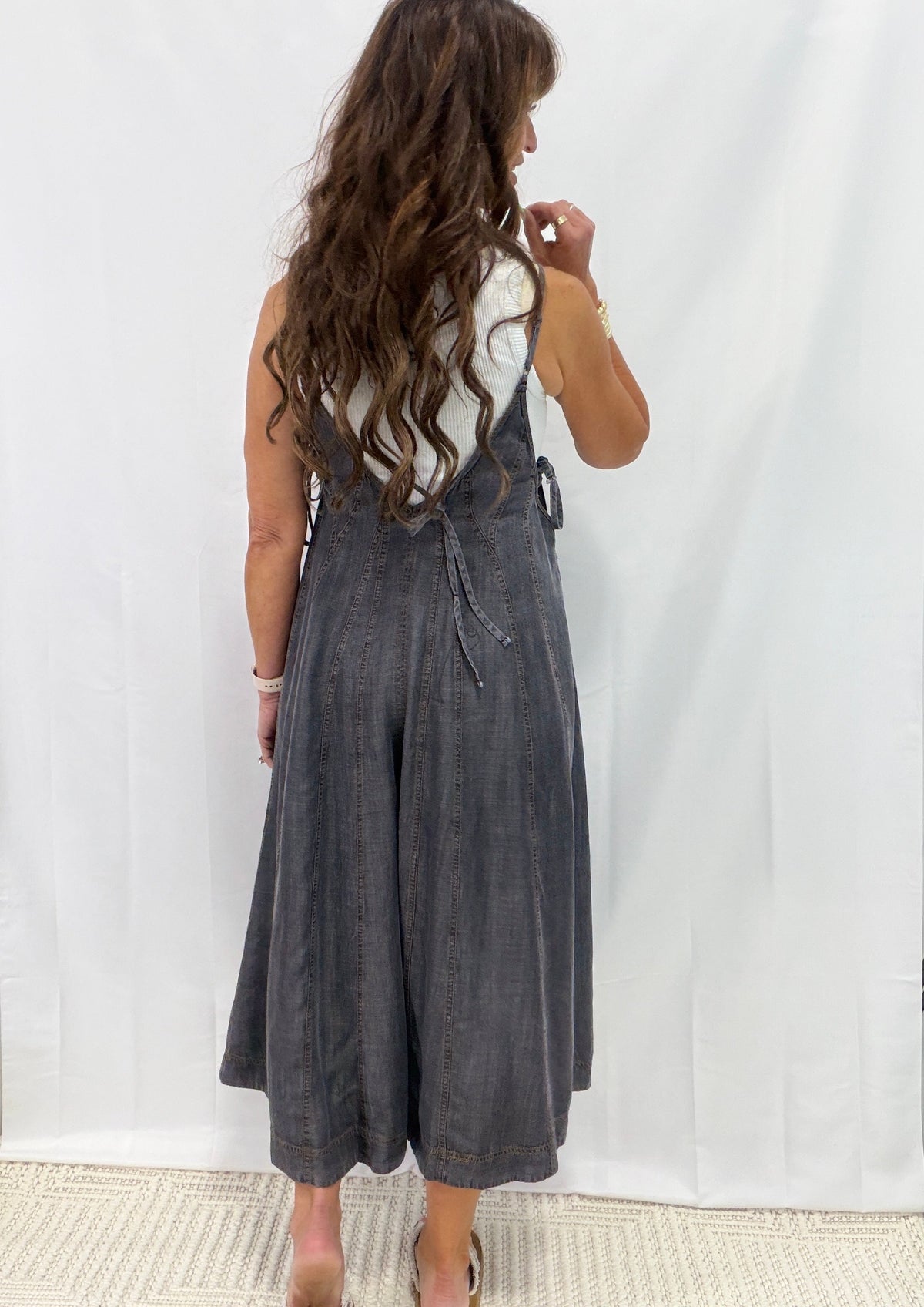 Let It Slide Wide Leg Jumpsuit In 2 Colors
