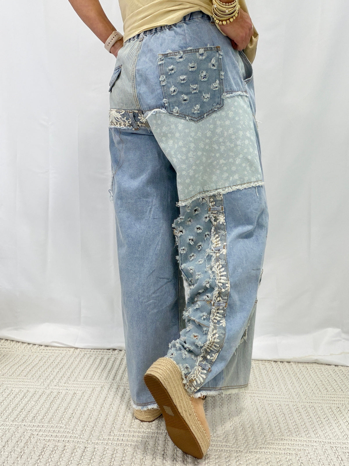 POL Choose To Hold Me Roomy Fit Pants In 2 Colors