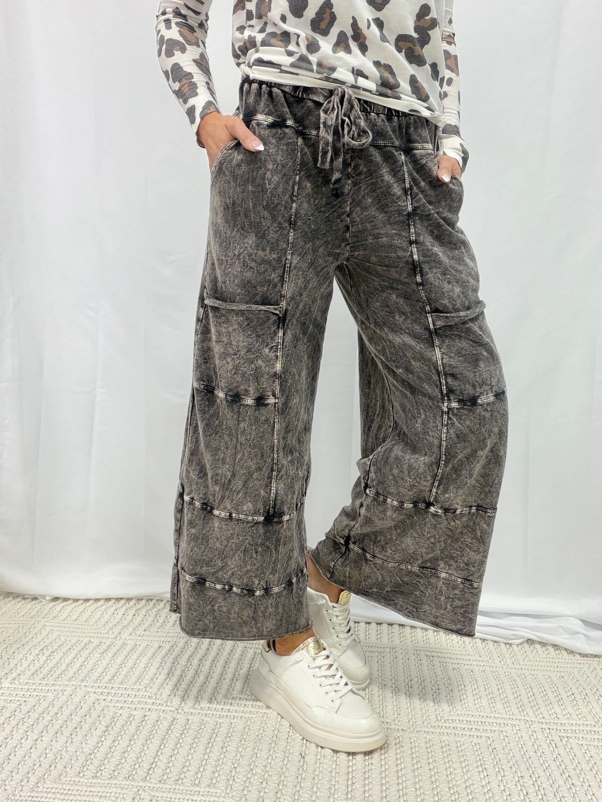 It's The Usual Wide Leg Pants In 5 Colors