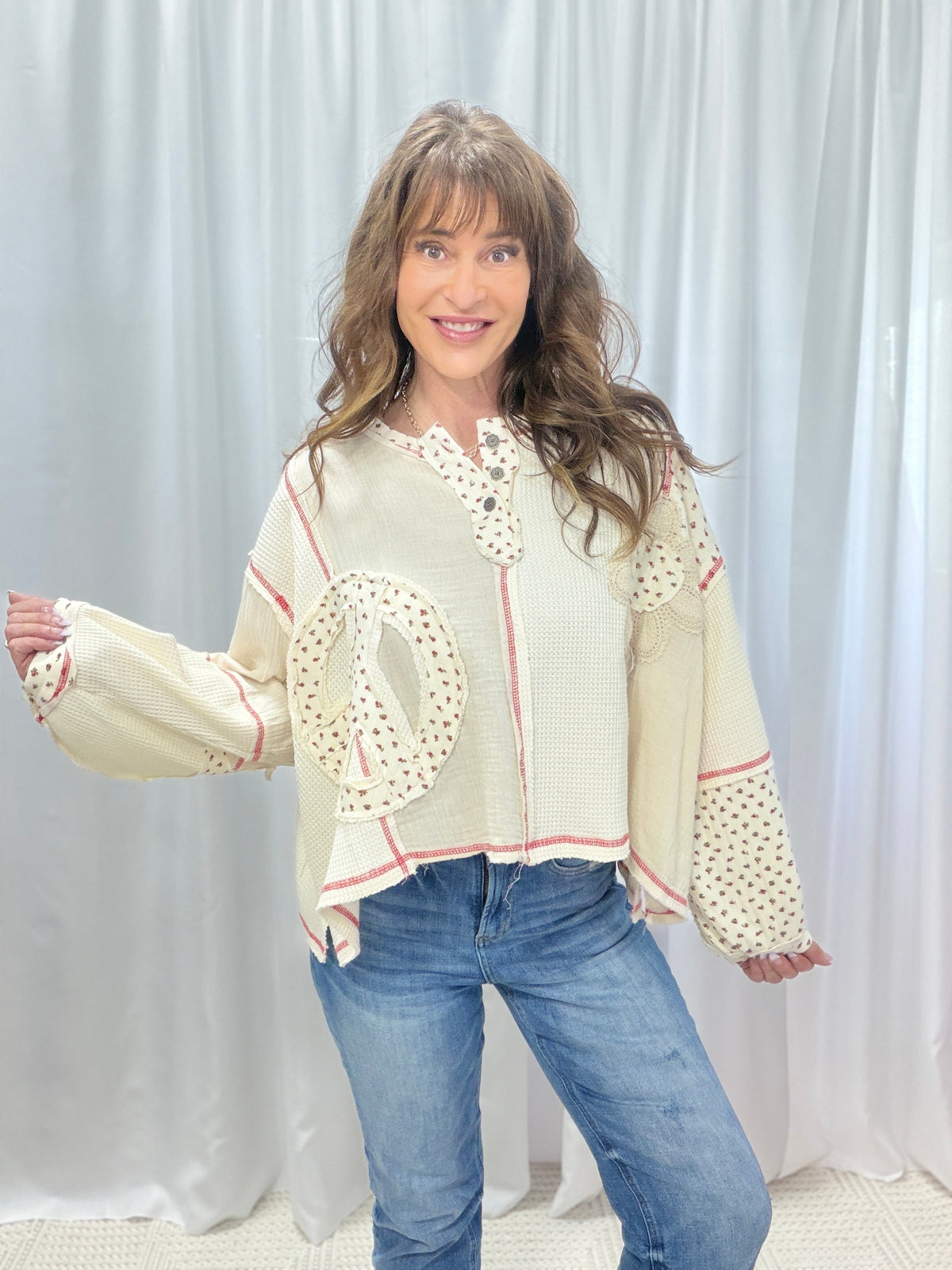 POL Little Floral Top In 2 Colors