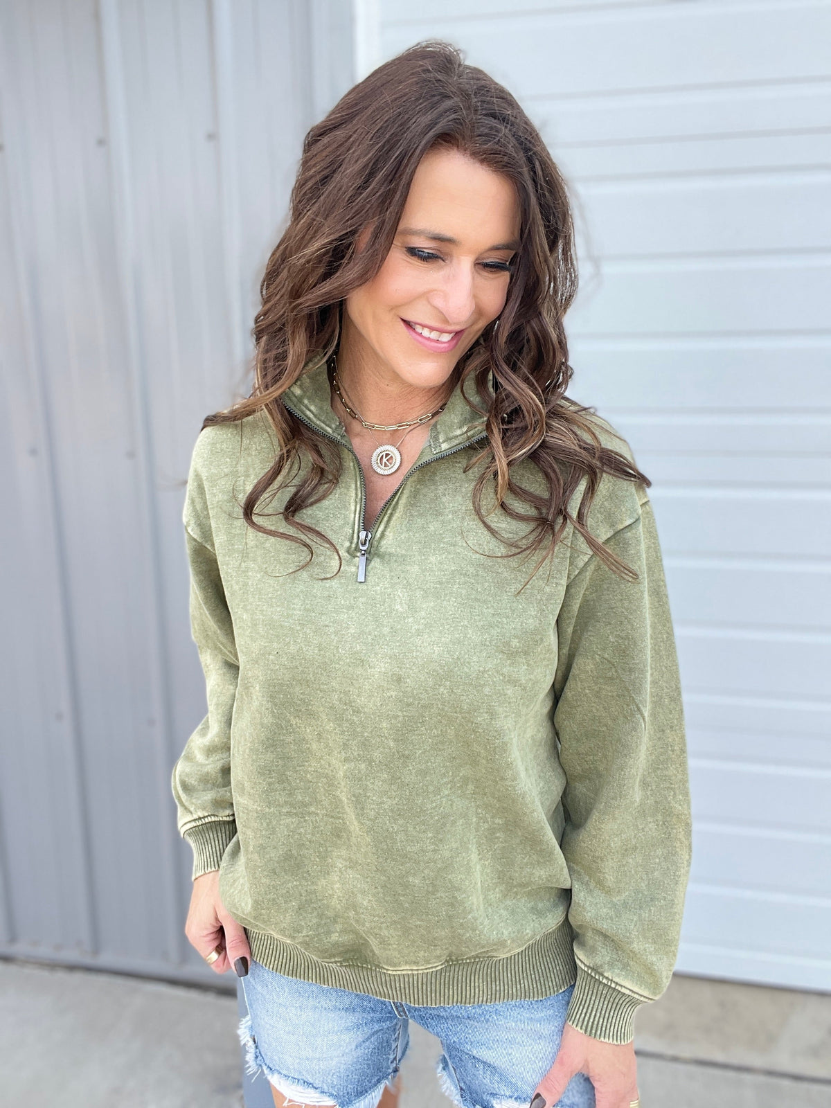 Always And Forever Acid Wash Pullover In 4 Colors *Final Sale*