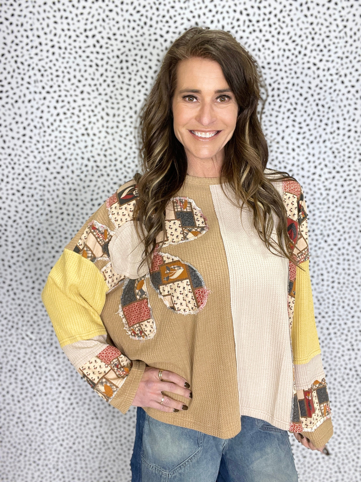 That's The Way Color Block Knit Top In 3 Colors *Final Sale*