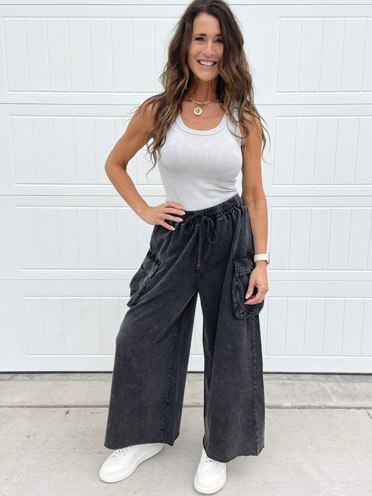 Write A Song Terry Knit Pants In 4 Colors