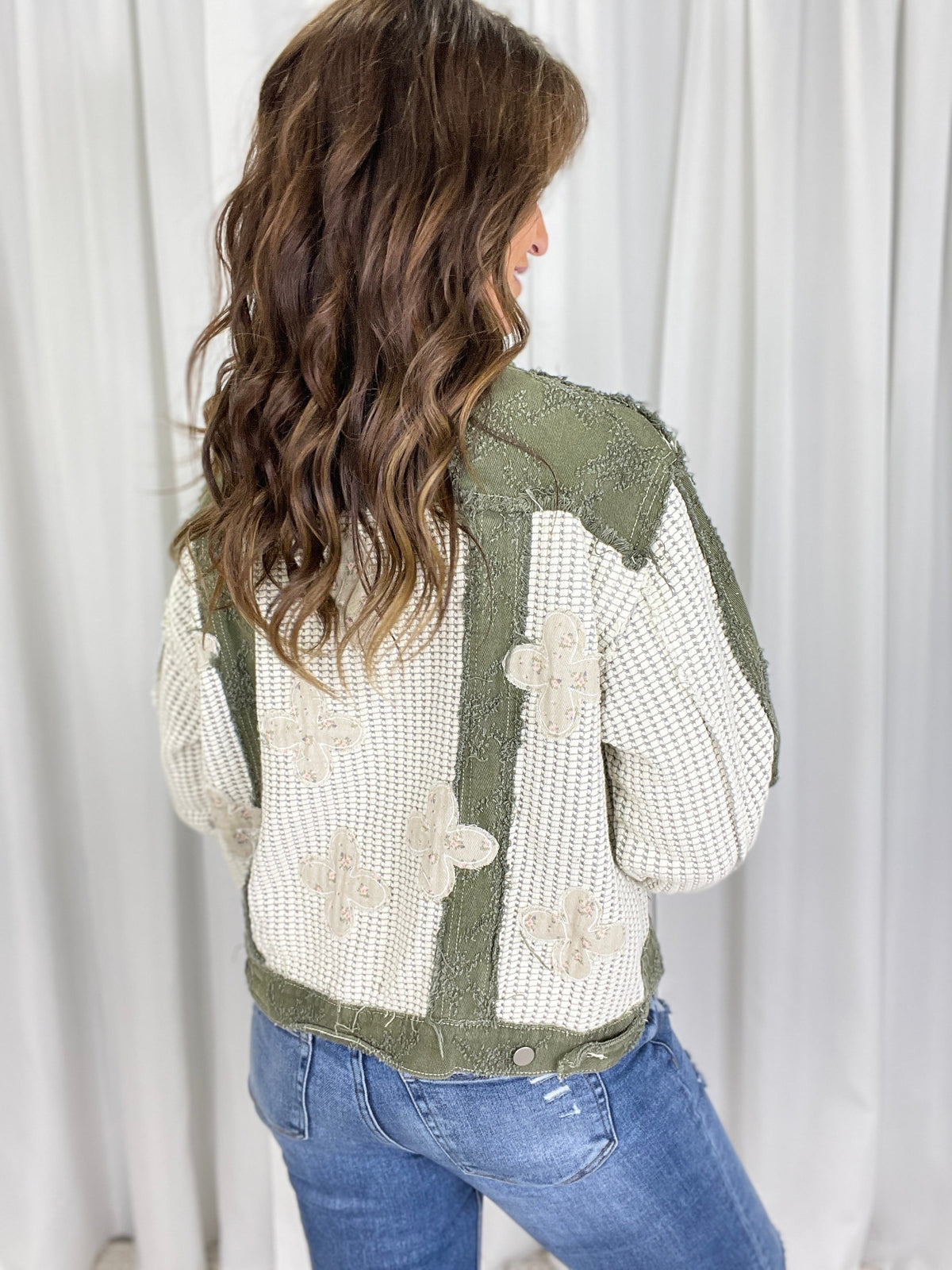 POL Lovely Days Ahead Long Sleeve Top In Olive *Final Sale*