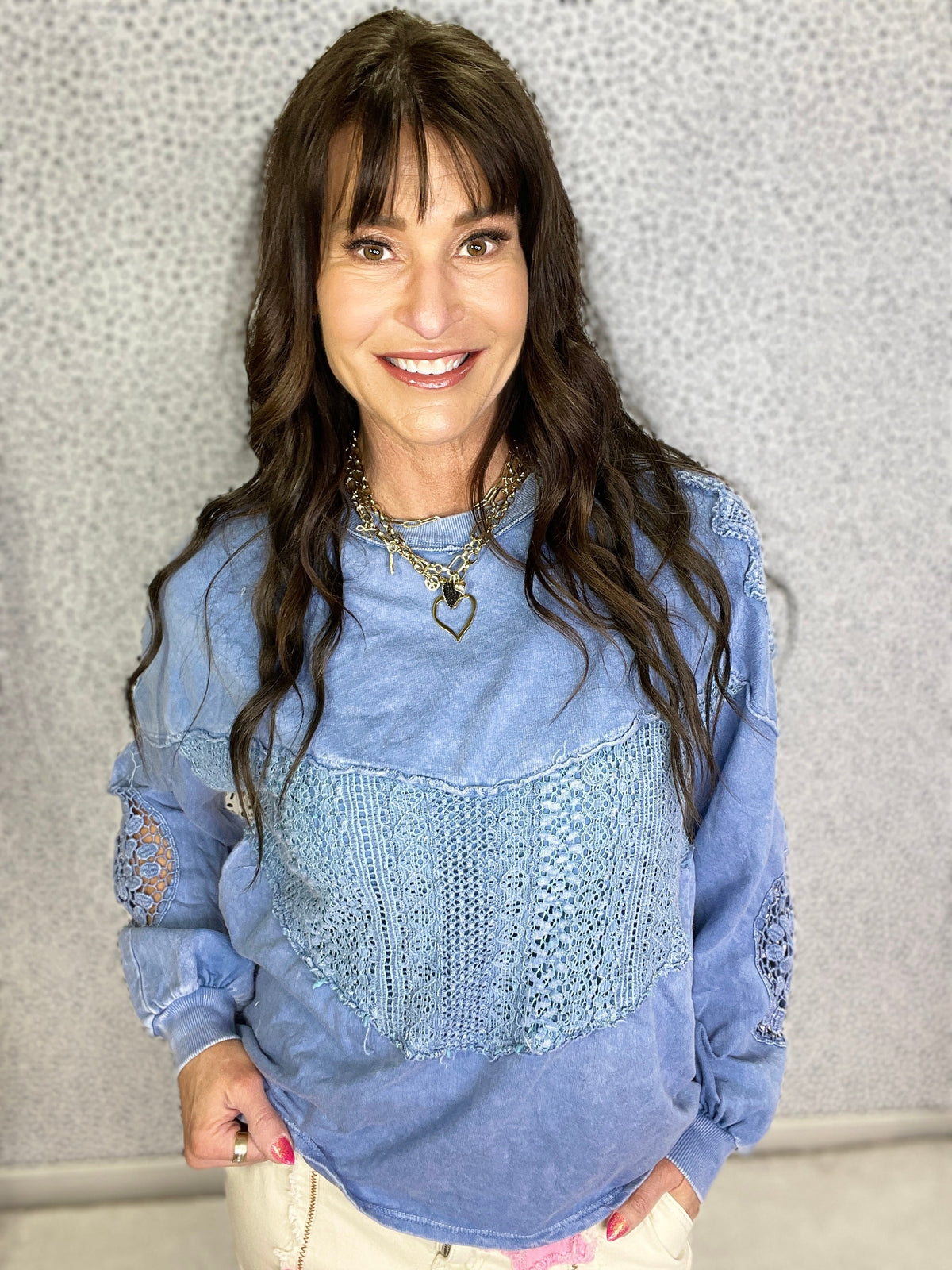 What You're Looking For Mineral Washed Long Sleeve Top In 5 Colors