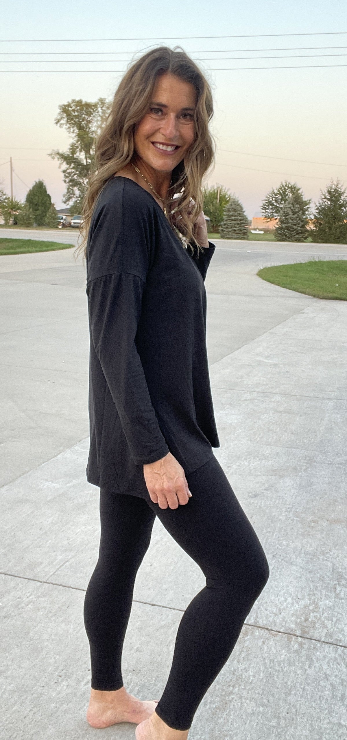 Buttery Soft Lounge Wear Set  V Neck *Final Sale*