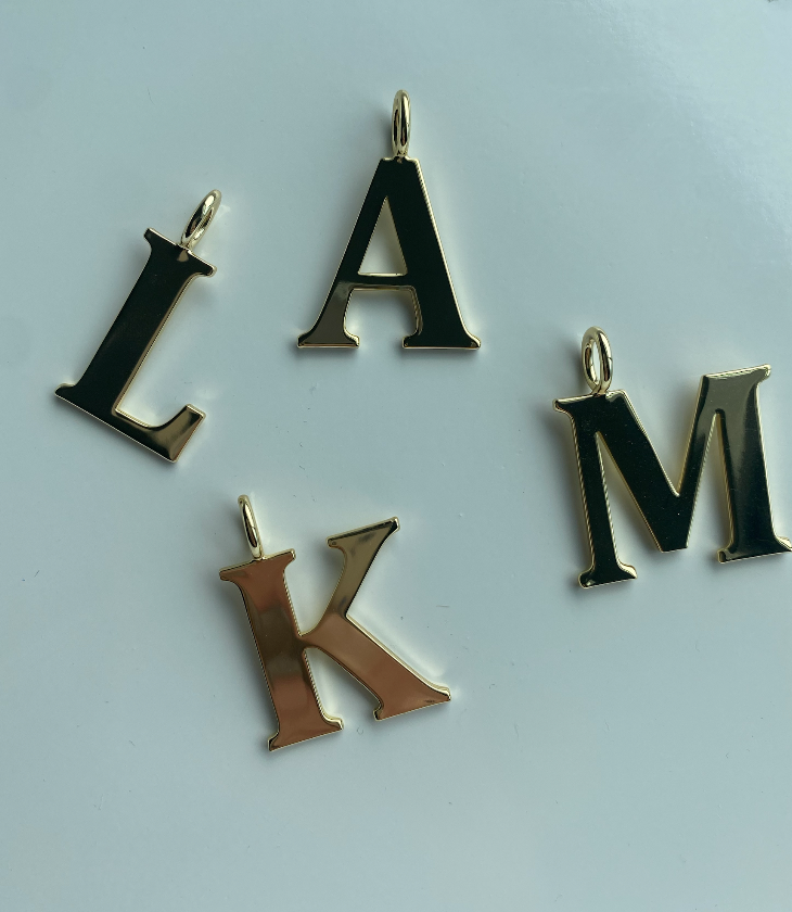 Pre-Order All-American Initial Charm *Final Sale*