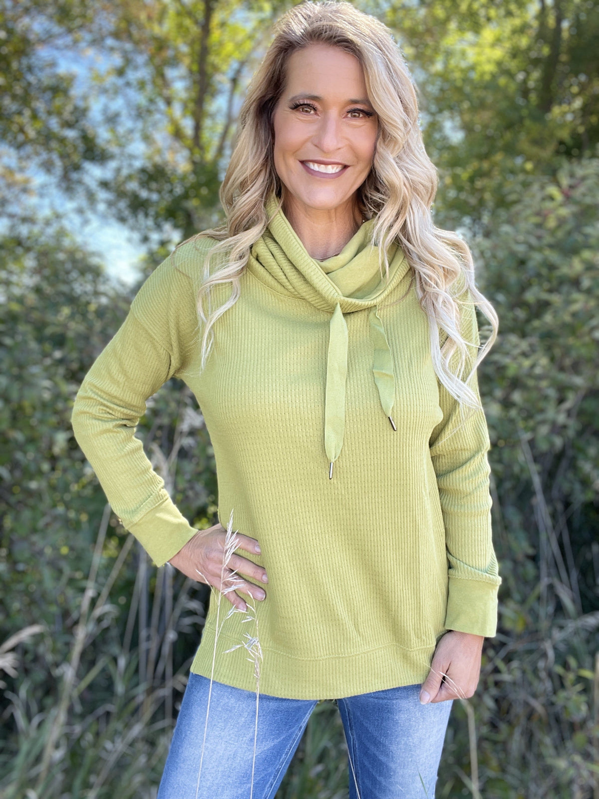 Nobody Better Drawstring Pullover *Final Sale*