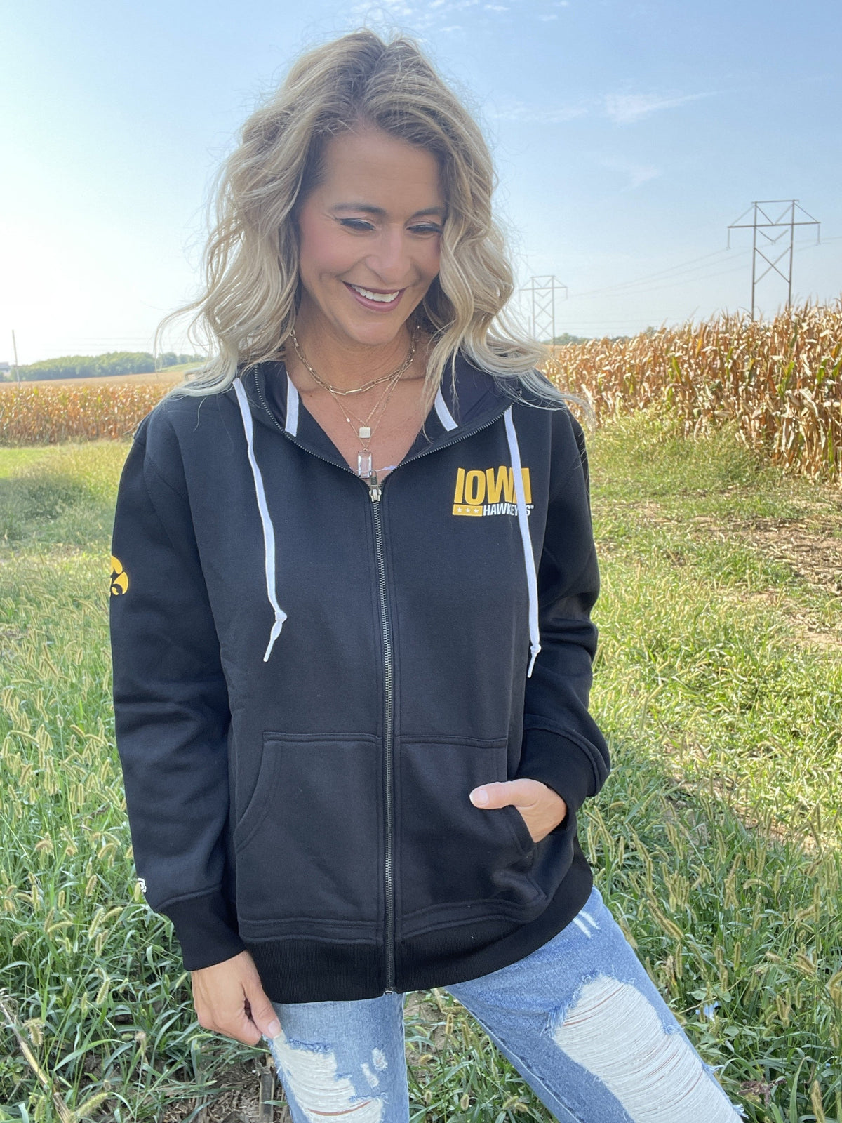 IOWA Milo Zip-Up Hoodie