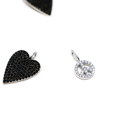 Peace and Love Charm