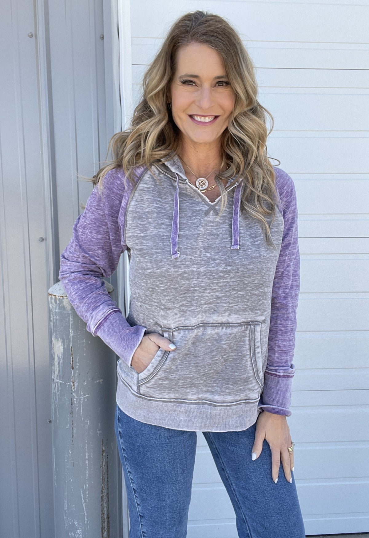Zen Comfy Colorblock Hoodie