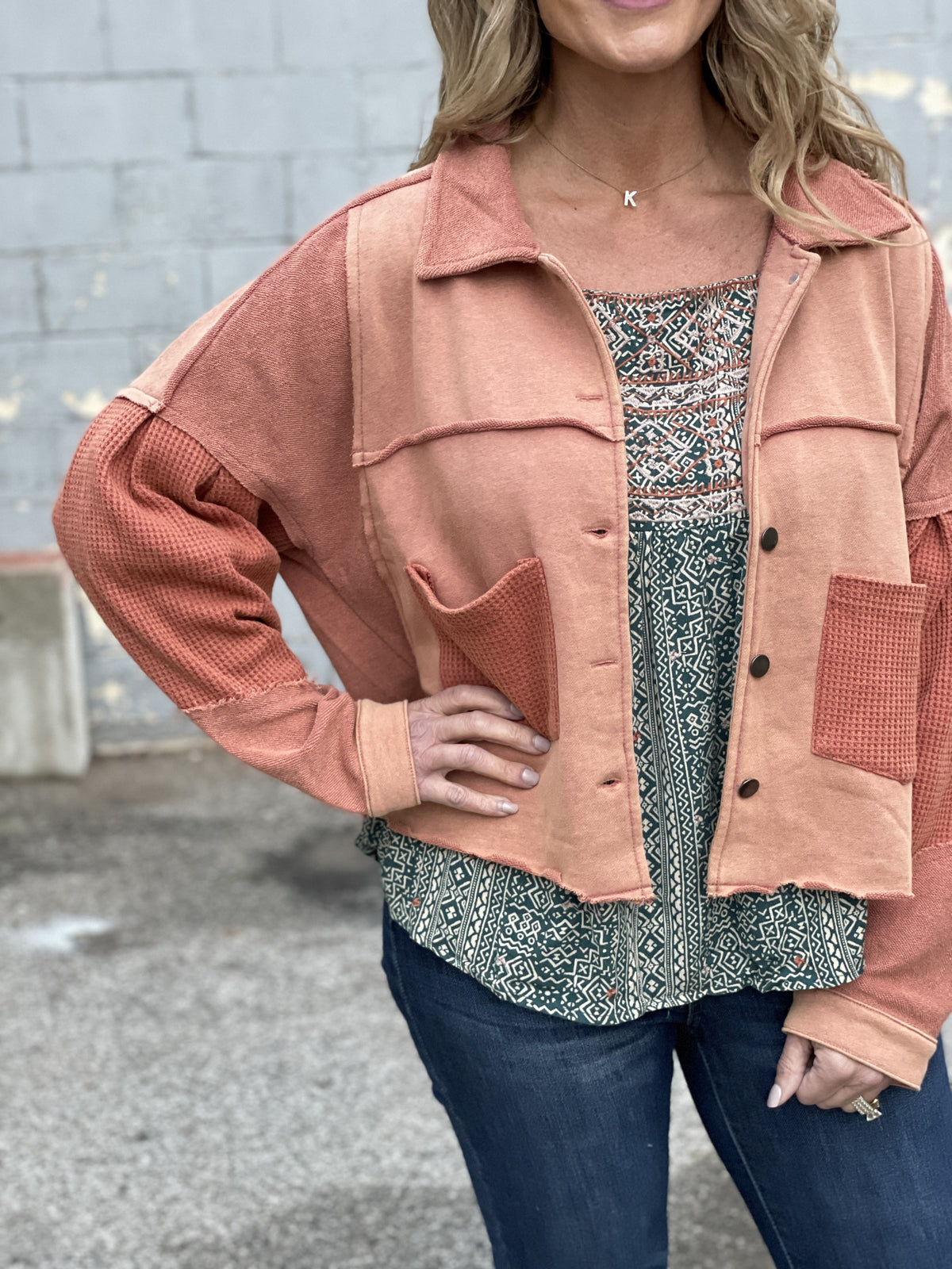 POL Mix It Up Shacket *Final Sale*