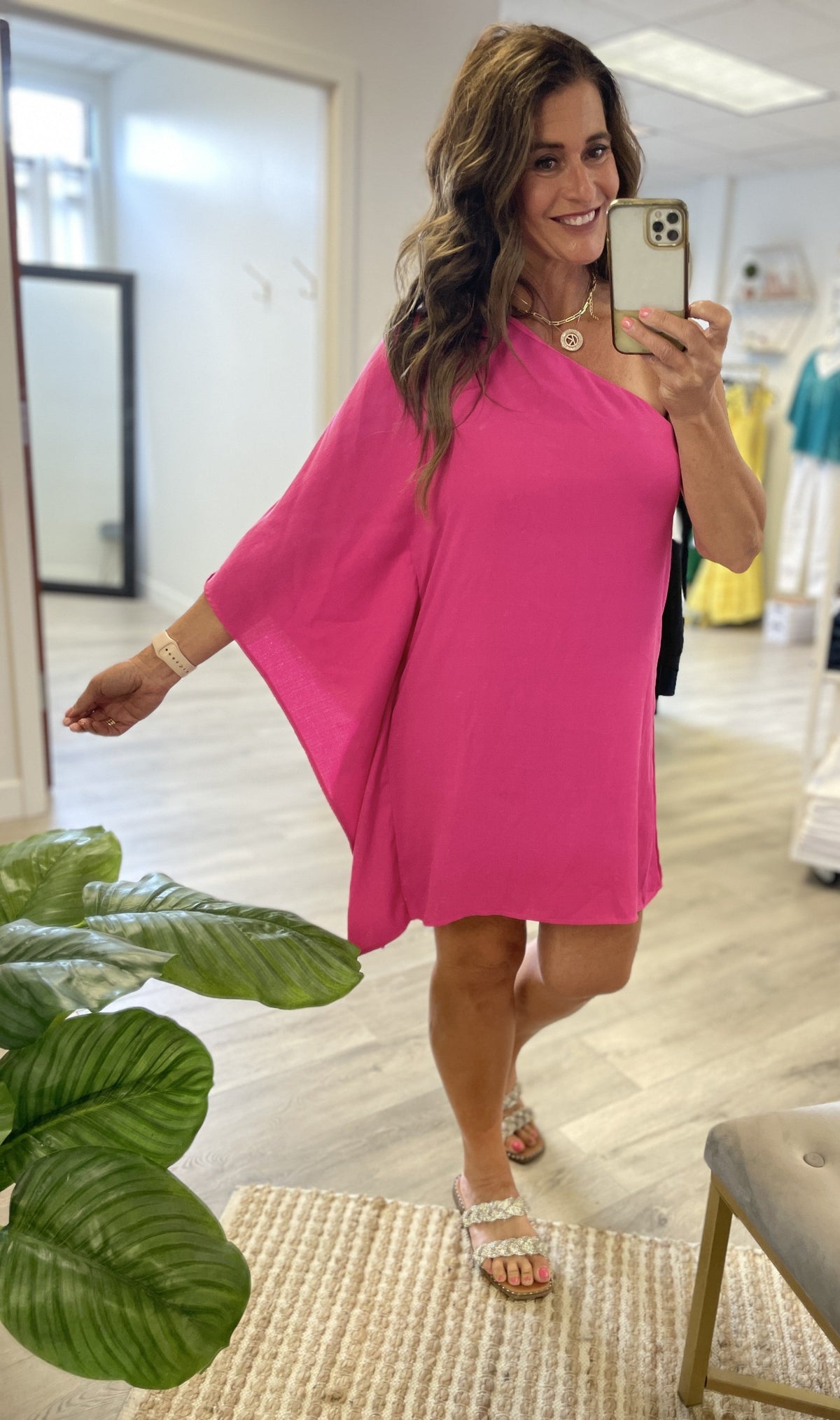 Chip Off My Shoulder Dress *Final Sale*
