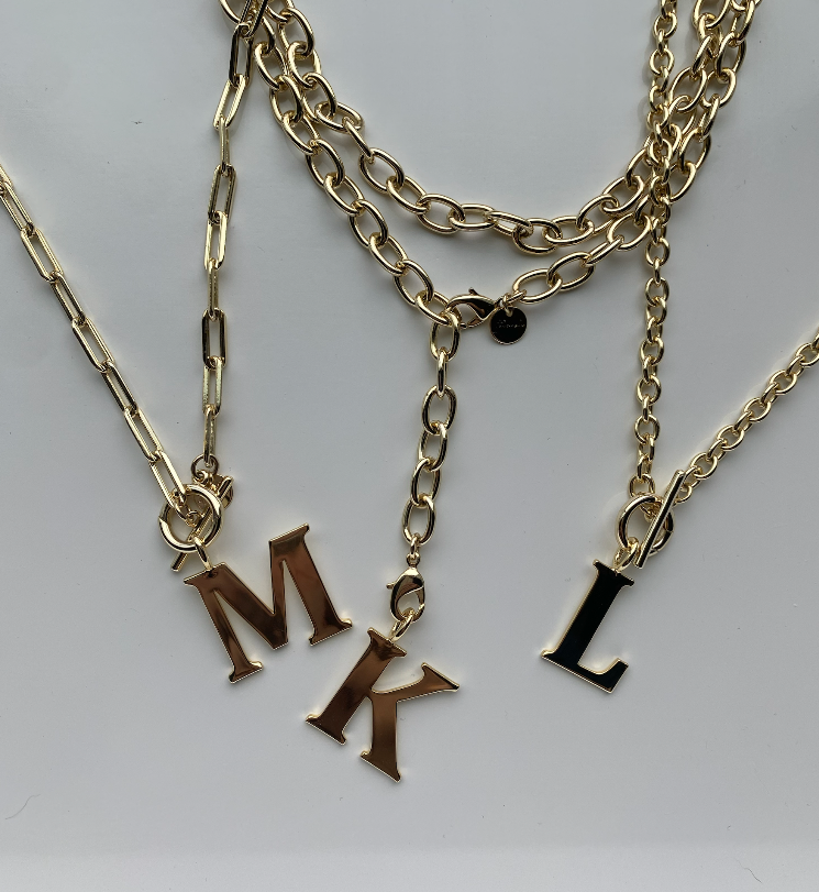 All-American Initial Charm