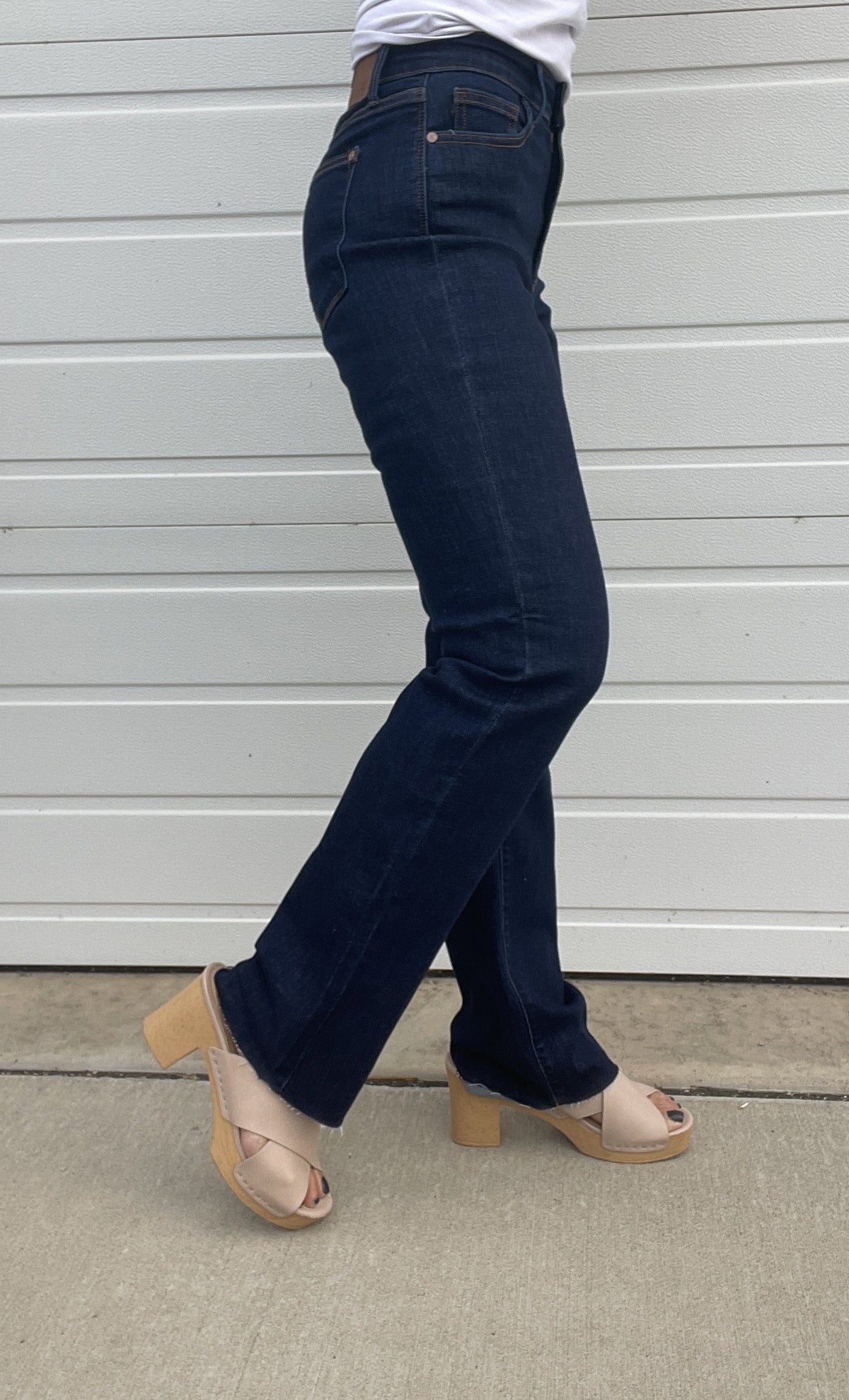 Judy Blue Mason Dark Denim Straight Leg Jeans 512