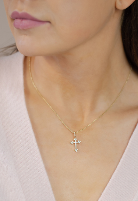 Pre-Order Juliet Cross Charm *Final Sale*