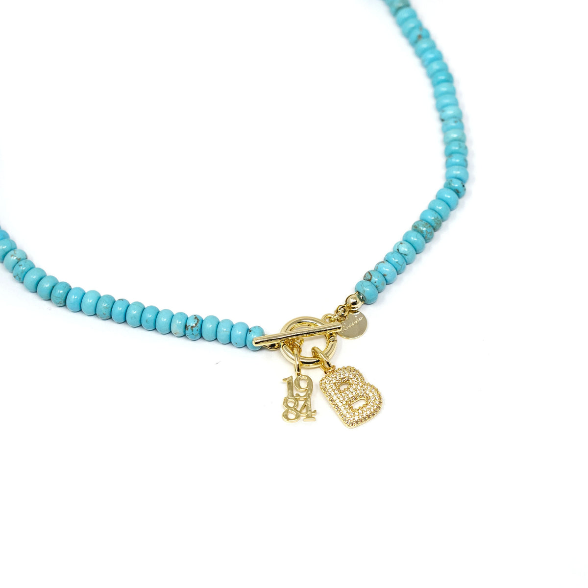 Preorder Bubble Letter Initial Charm *Final Sale*