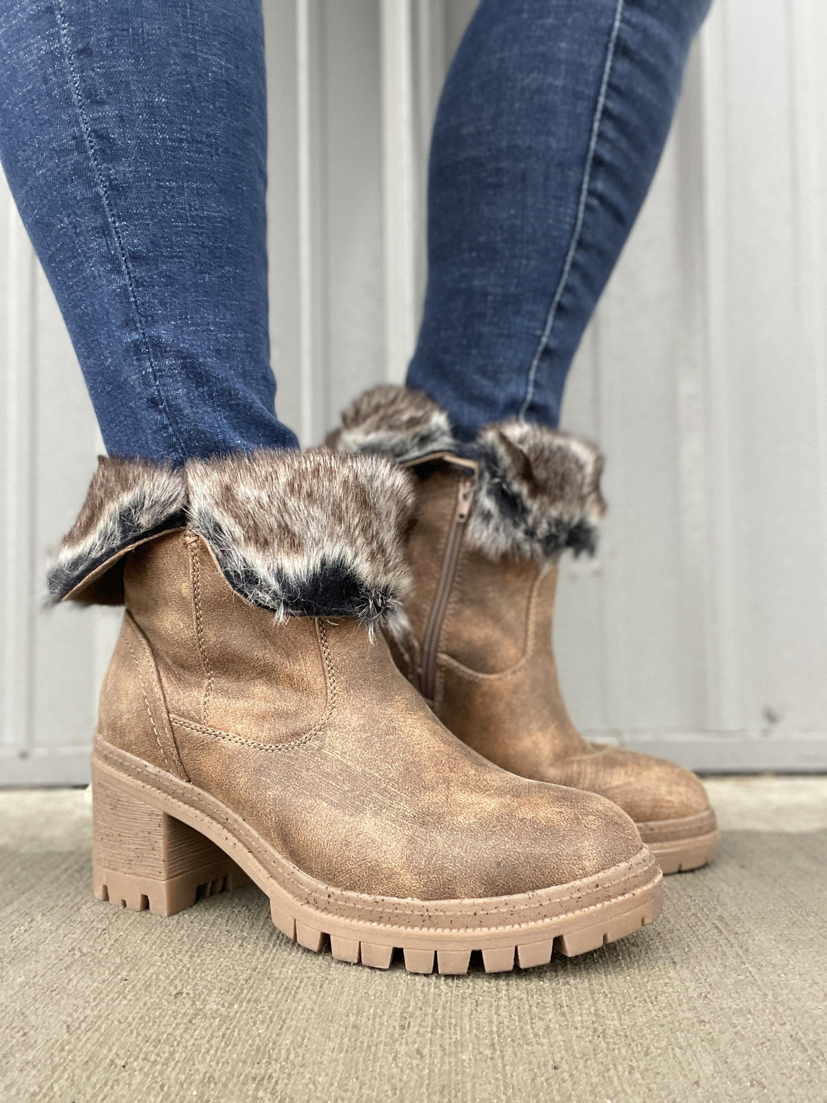 North Park Tan Boot *Final Sale*