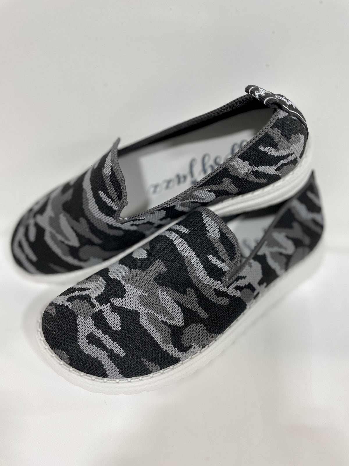 Swift Camo Grey Slip On Loafer *Final Sale*