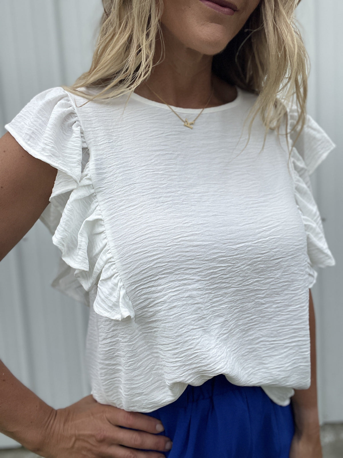 White Glacier Top *Final Sale*