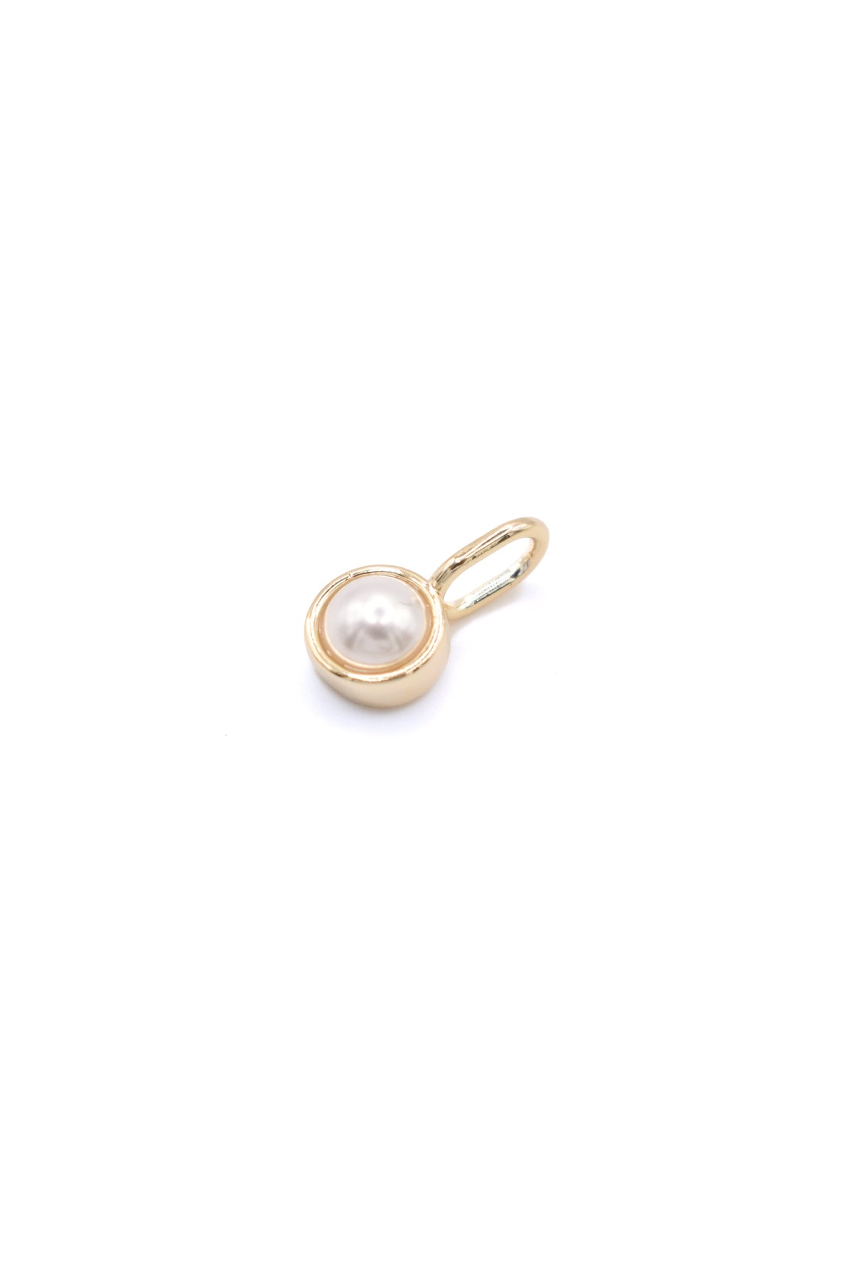 PREORDER Bezel Set Stone Charm *Final Sale*
